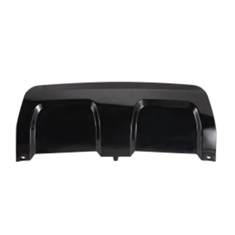 Capa central do para-choque traseiro brilhante