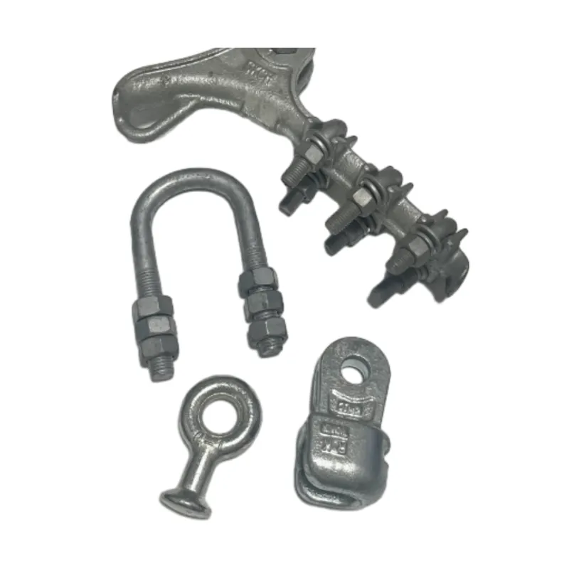 Hot Dip Galvanized Steel W Socket Clevis Electric Fittings for Power Lines