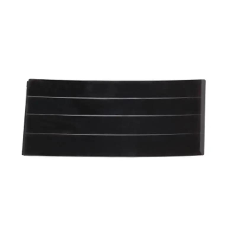 Moldura inferior da porta frontal  Preto brilhante