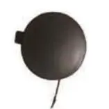 Capinha do gancho de reboque do para-choque dianteiro