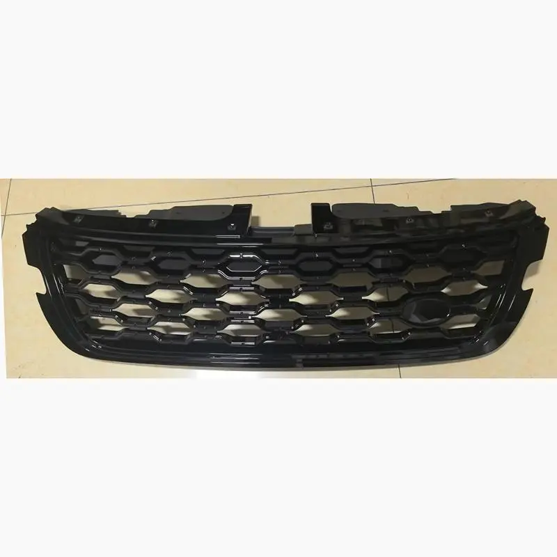 Grade de Entrada de Ar do Para-choque Frontal preto brilhante (