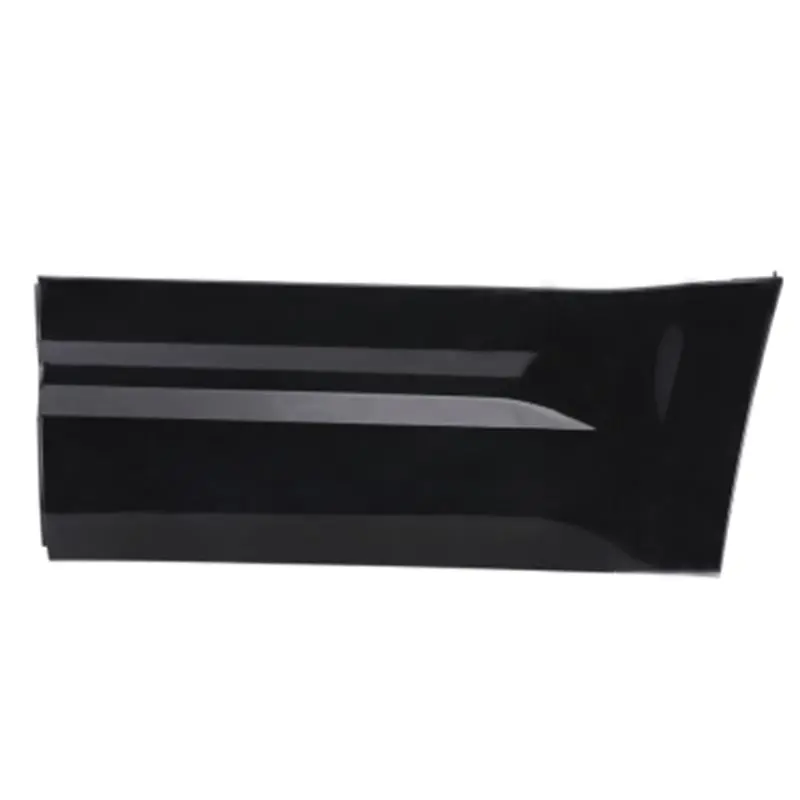 Moldura lateral da porta traseira em preto brilhante