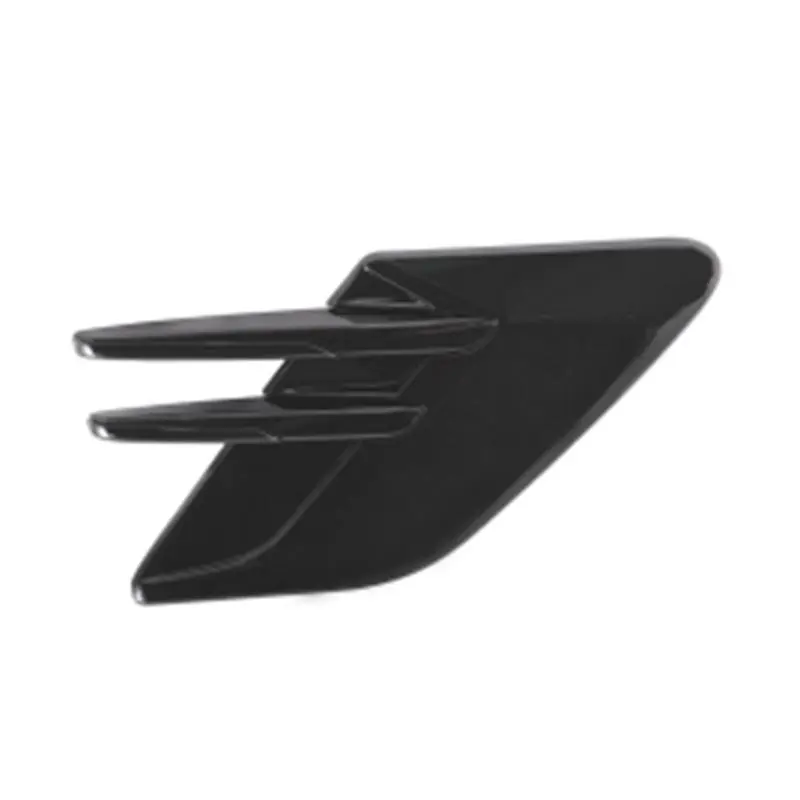 Grade da guarda-lama dianteira em preto brilhante