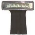 lâmpada de freio (cromo)