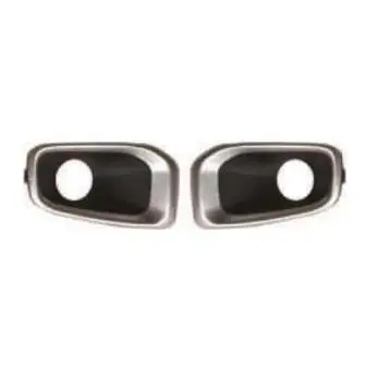 Bisel de farol de névoa prateado