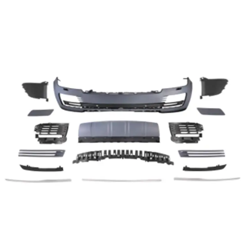 Para-choque dianteiro completamente sem faróis de neblina