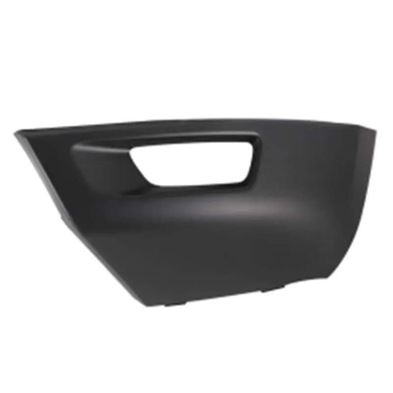 Capa de acabamento inferior do para-choque dianteiro sem orifício para radar com textura