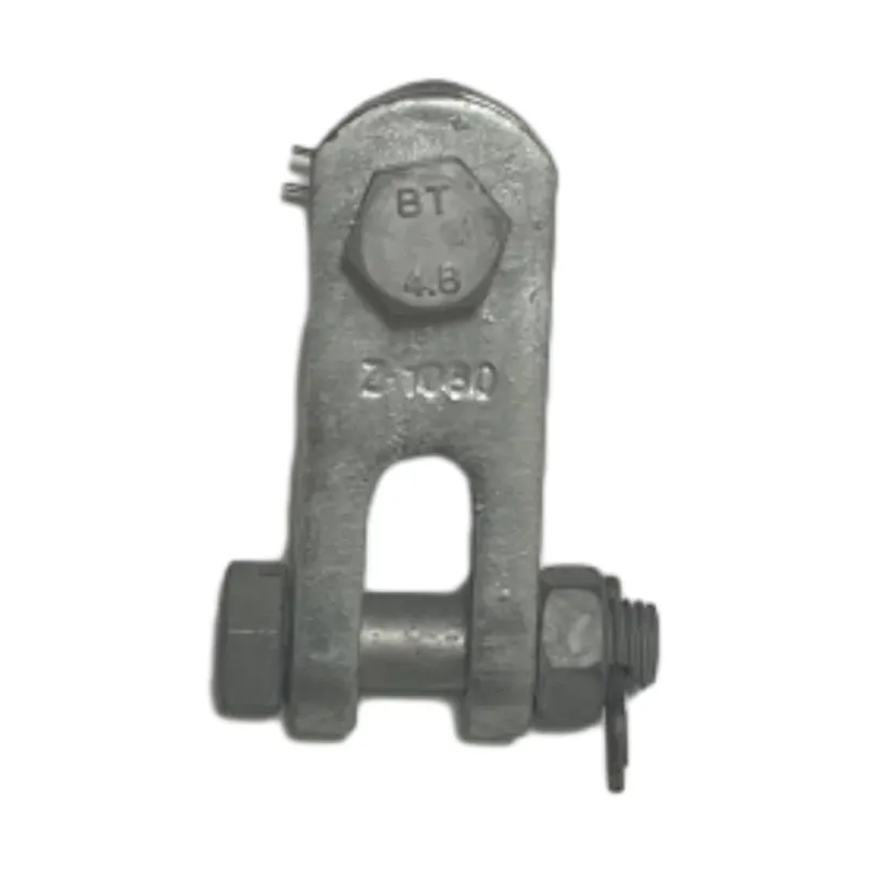 UB Type Right Angle Hanging Z Clevis Hot Dip Galvanized Carbon Steel Connecting Hardware for Power Systems