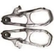 Gancho de arrasto de cromo