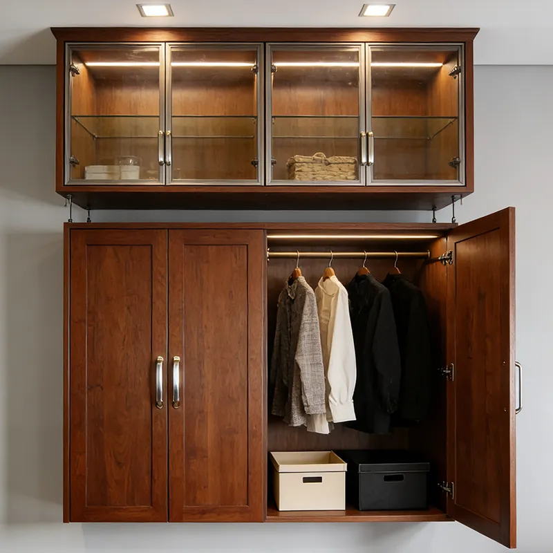 Wall-hung Wardrobe System | Modular, Customizable Storage for Villas, Apartments, Hotels & B2B Projects