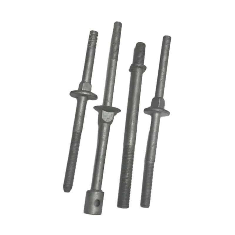 Pin Post Insulator Fitting Low Voltage Insulator Nylon Cast Lead Pin Hot Dipped Galvanized Pin Post Insulator