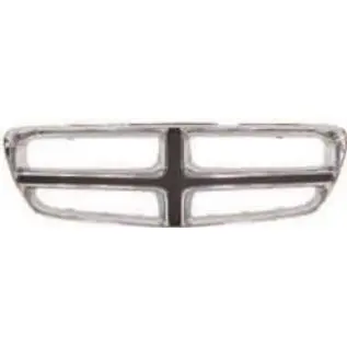 Envolvente da grade (cromo com preto)