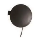 Capa do gancho de reboque frontal