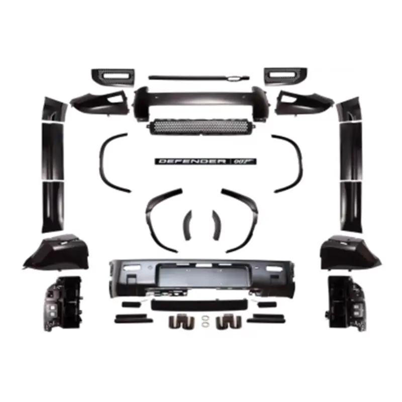 Body Kit, preto brilhante