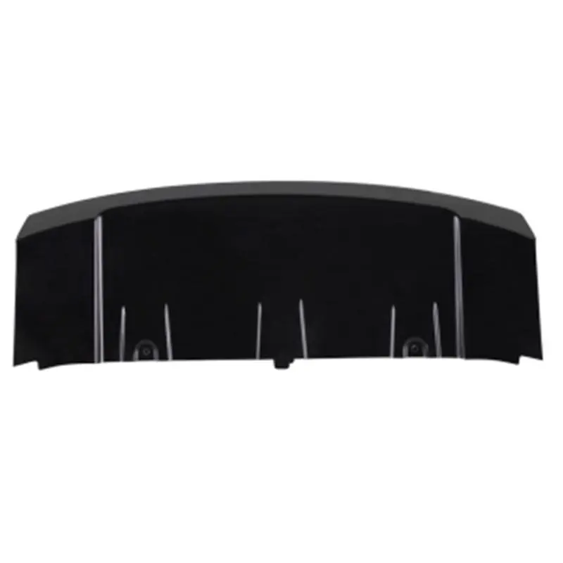 Capa do gancho de reboque frontal em preto brilhante