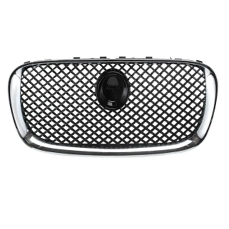 Grade (malha preta + estrutura cromada)