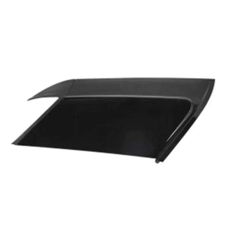 Painel externo da coluna D em preto brilhante