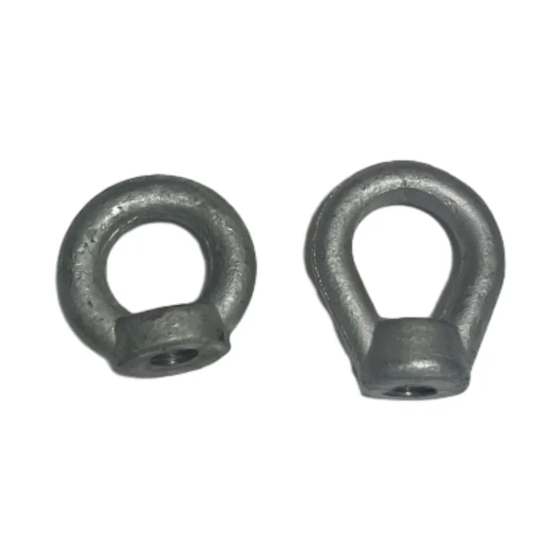 Factory Supply Drop Forged Oval Thimble Eye Nut | Pole Line Hardware for Power Utility Poles