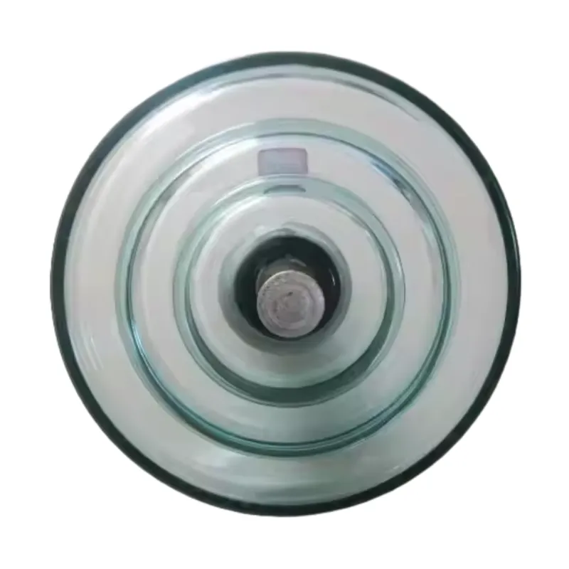 Suspension Type Glass Insulator Disc | HV Transmission Line Insulators for Power Towers