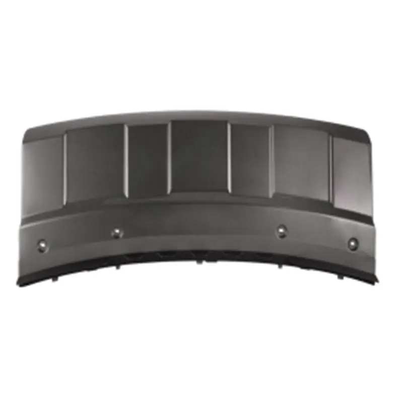 Capa do gancho de reboque frontal em preto brilhante