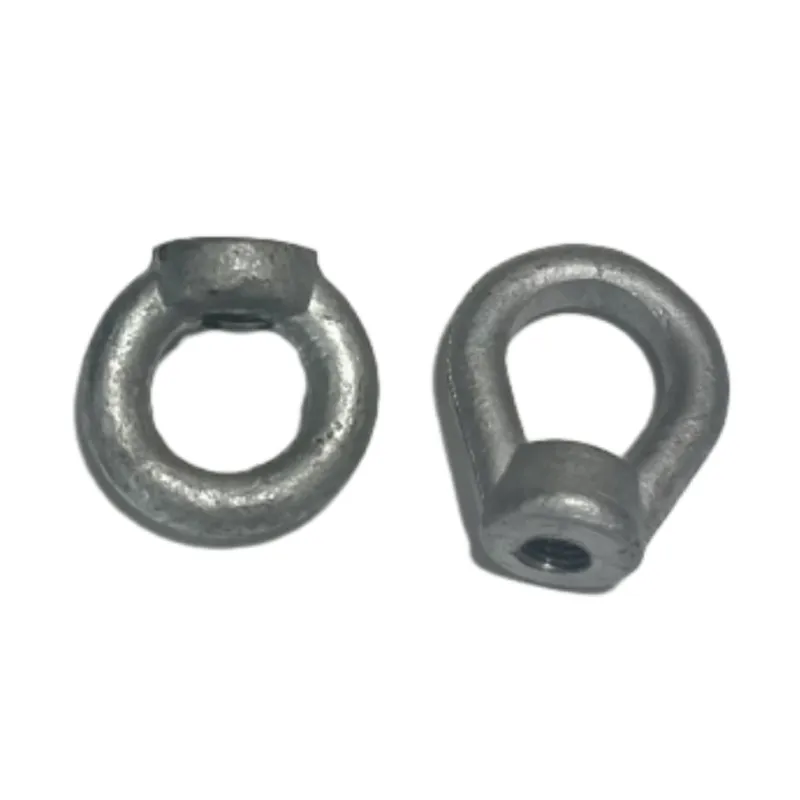 Factory Supply Drop Forged Oval Thimble Eye Nut | Pole Line Hardware for Power Utility Poles