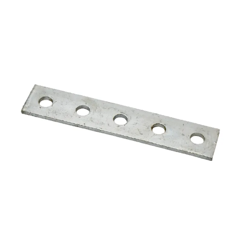 Customized 5 Holes PT Type Galvanized Electric Power Fittings Adjusting Plate Hot Dip Power Accessories