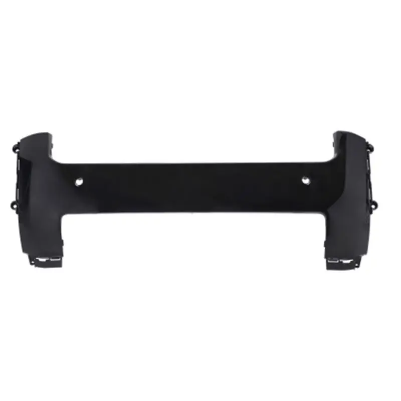 Capa central do para-choque dianteiro, preto brilhante