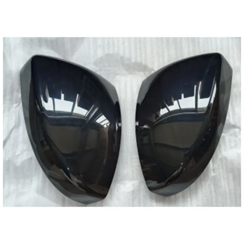 Capa do espelho retrovisor de porta  preto brilhante