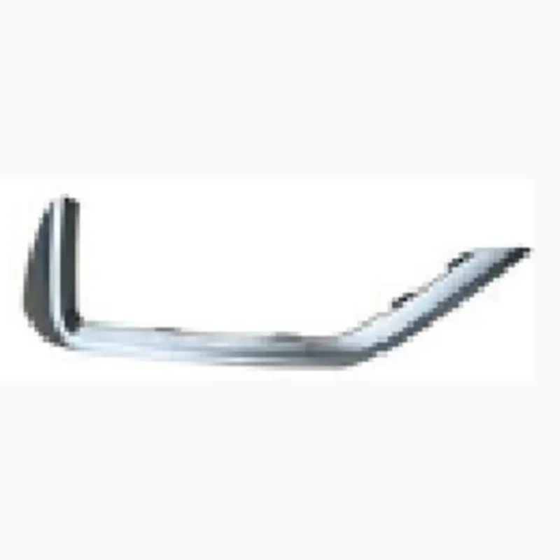 Moldura da lanterna de neblina traseira prateada