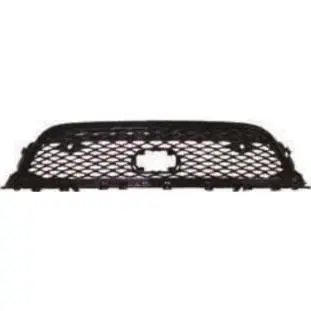 Grade do para-choque dianteiro com orifício