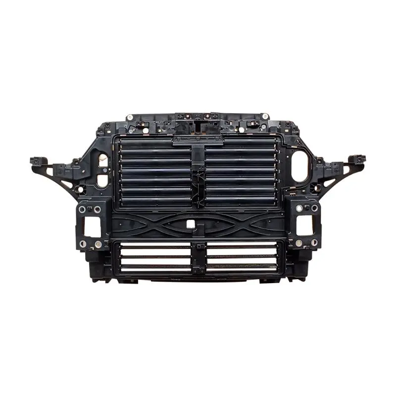 Grade de radiador com defletor de ar