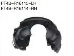 revestimento de guarda-lamas