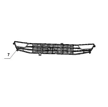 Grade do Para-choque Frontal