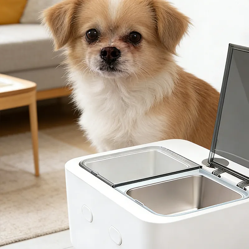 Cold Storage, Smart Scheduling: The New Standard for Wet Food Cat Feeders