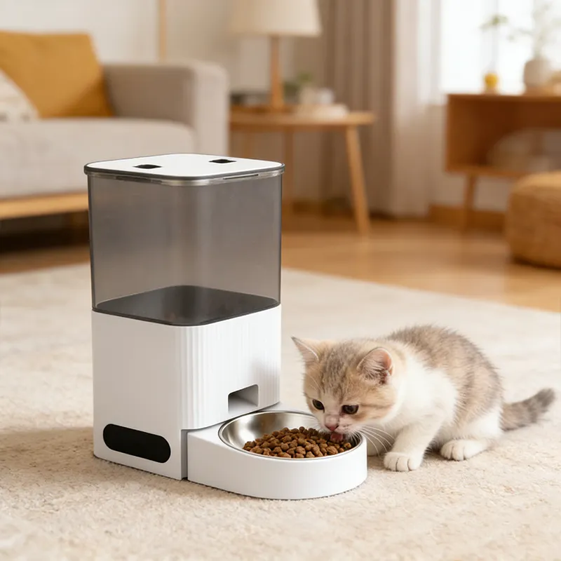 Multi-Cat, No Stress: How Programmable Feeders Simplify Feeding Different Pets