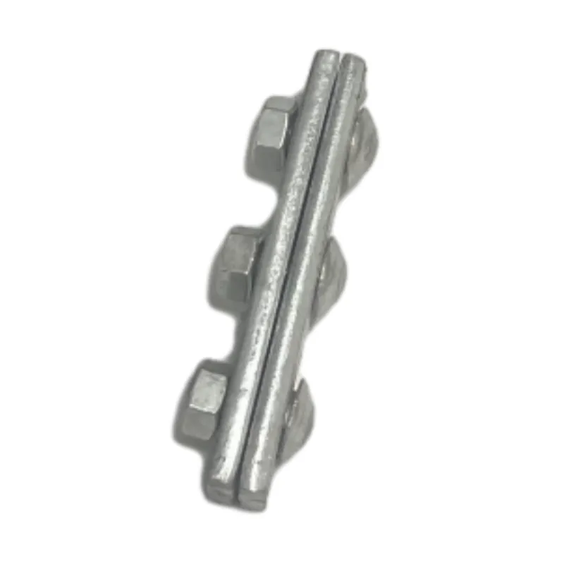 Straight Suspension Clamp 3 Square Bolt Cable Guy Clamp