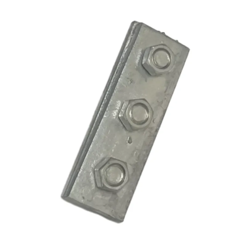 Straight Suspension Clamp 3 Square Bolt Cable Guy Clamp