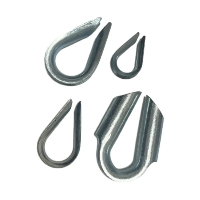 Heat Resistance Wire Rope Thimble Cable Clamp