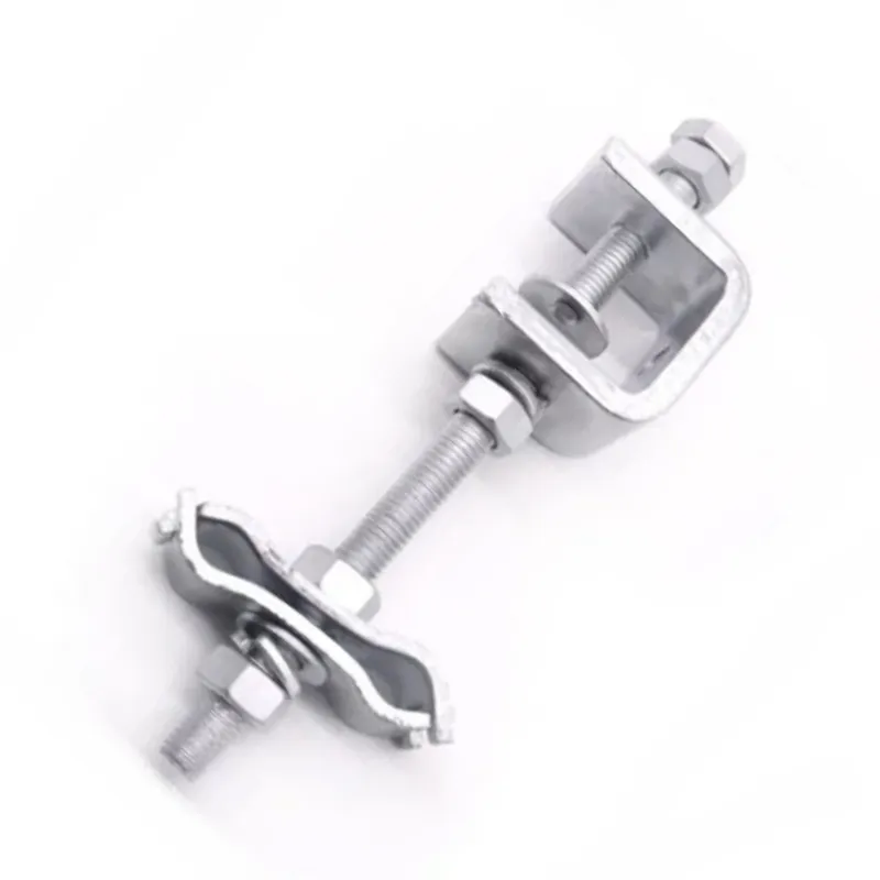 OPGW ADSS Fiber Optic Cable Metal Down Lead Clamp for Tower and Pole