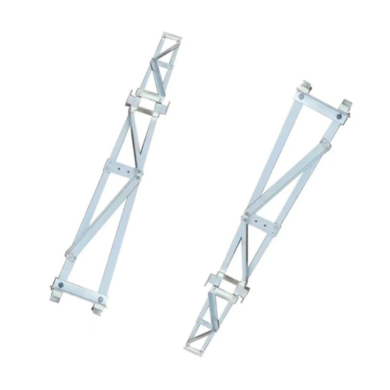 33KV Galvanized Tension Cross Arm Angle Iron Steel 2M