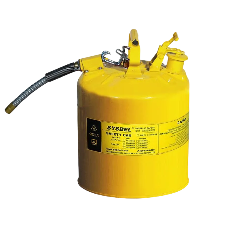 Laboratory Chemical Fire-Resistant Safety Can