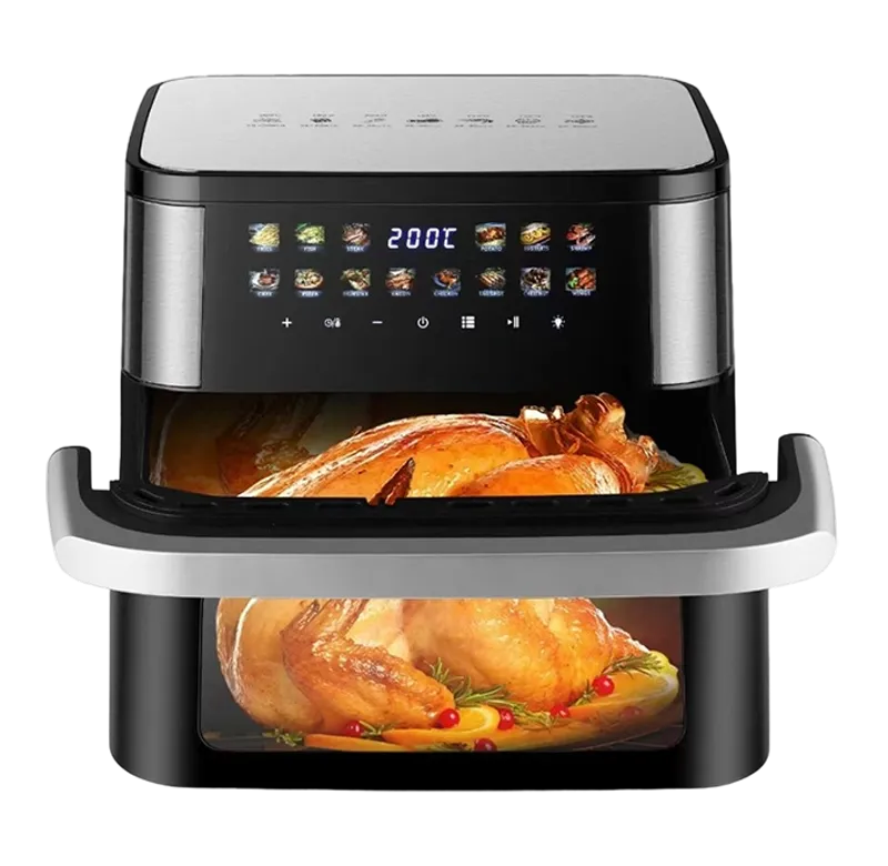 Friggitrice ad aria digitale con finestra XL 10L 2000W