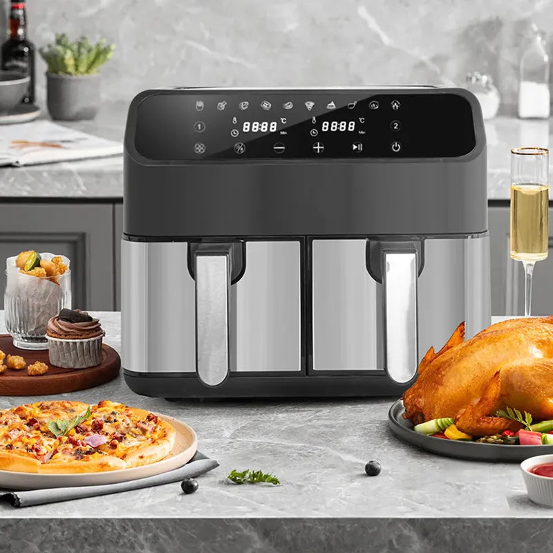 Forno friggitrice ad aria intelligente Dual Basket 8L
