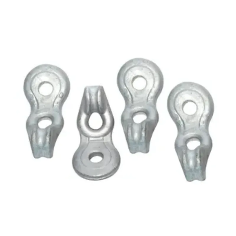 Forged Galvanized Angle Thimble Eyelet for Power Accessories Hardware Pole Line Fitting