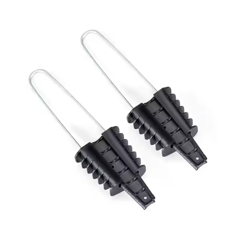 Plastic Conductor Dead End Strain Insulation Clamp Power Accessories for Ending Overhead Lines