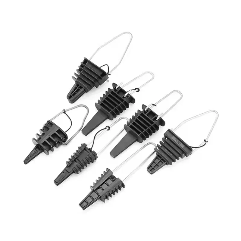 Plastic Conductor Dead End Strain Insulation Clamp Power Accessories for Ending Overhead Lines
