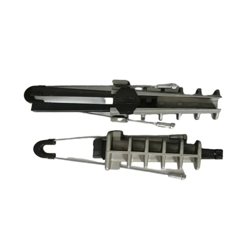 Plastic Conductor Dead End Strain Insulation Clamp Power Accessories for Ending Overhead Lines