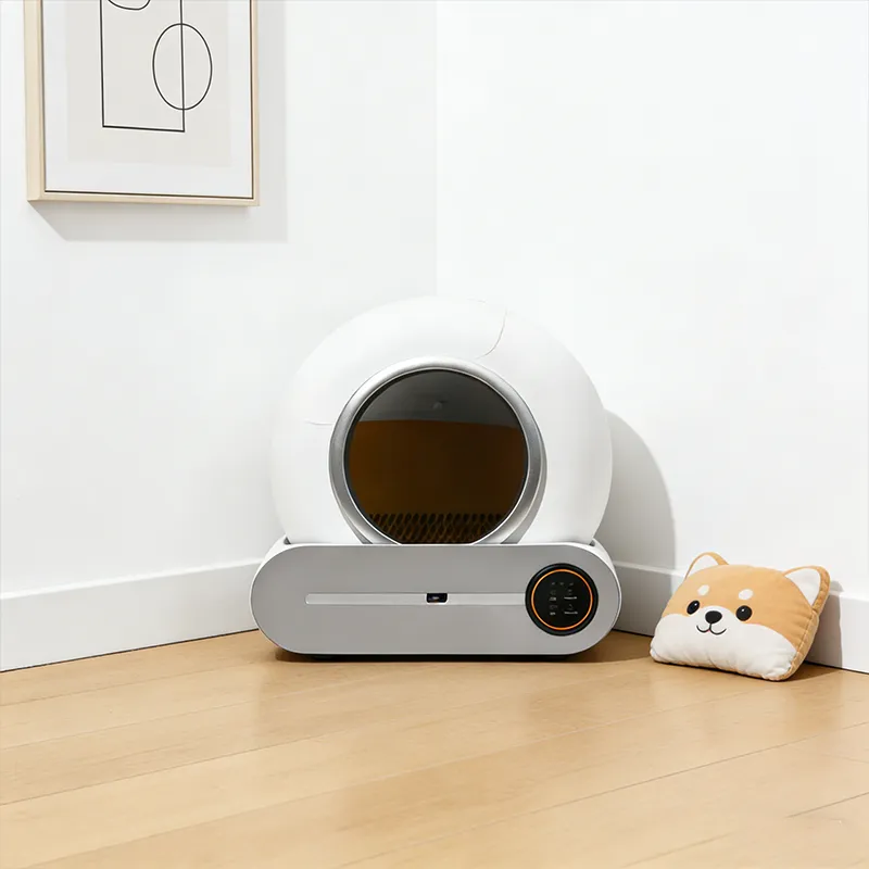 今日の世界的なペット市場において、競争力のあるスマートトイレと給餌器を作る要素は何か？