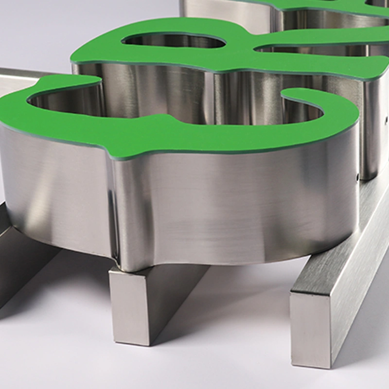 Custom 3D Trimless Channel Letters For Outdoor Hanging