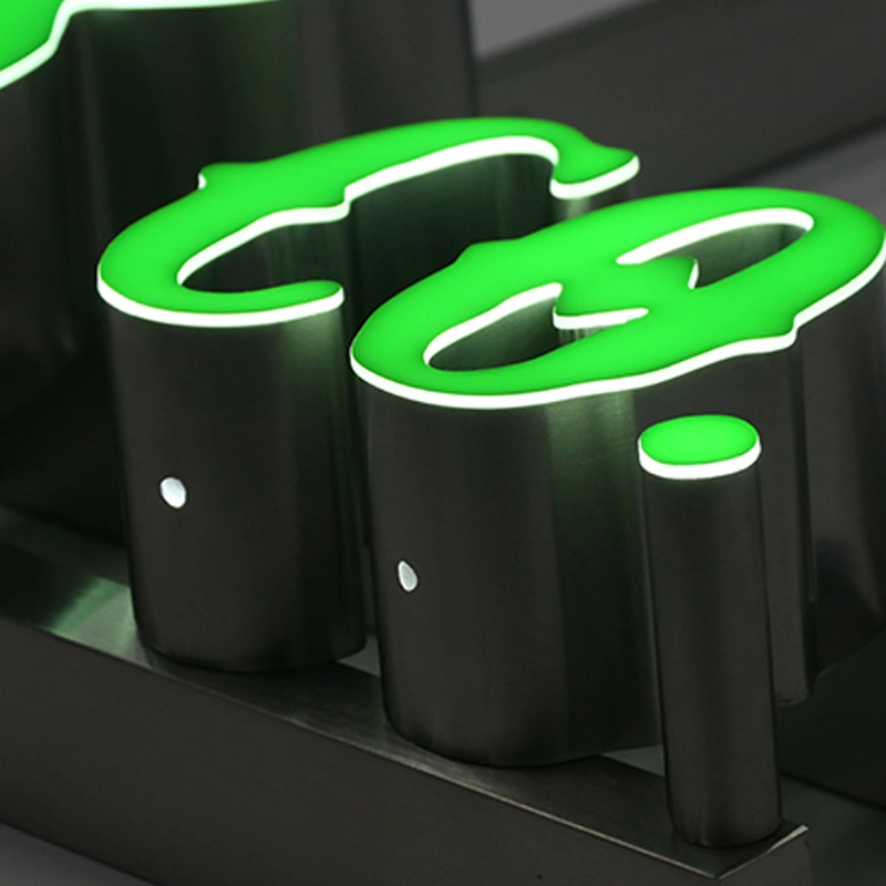 Custom 3D Trimless Channel Letters For Outdoor Hanging